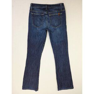 Joe's Jeans Size 25X29 Womens Curvy Bootcut Log Tag 5 Pocket Blue Denim Jeans